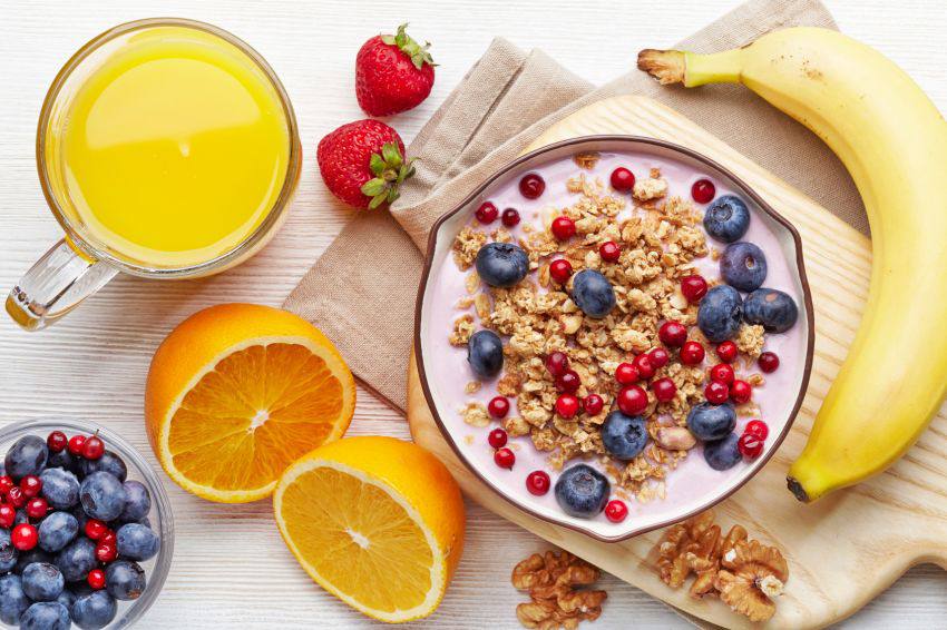 Petit déjeuner très bon et santé