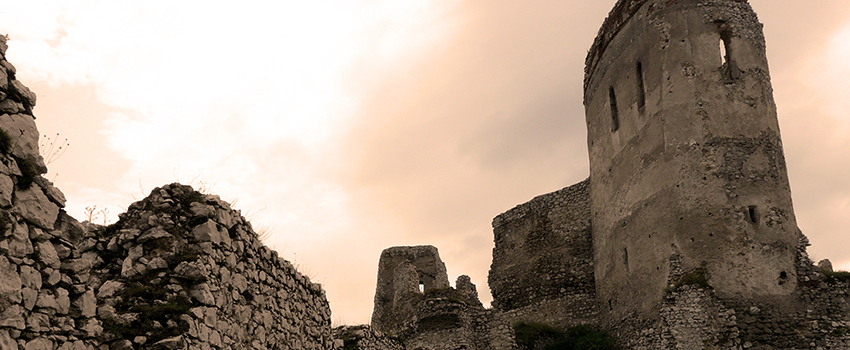 Château Cachtice hanté 