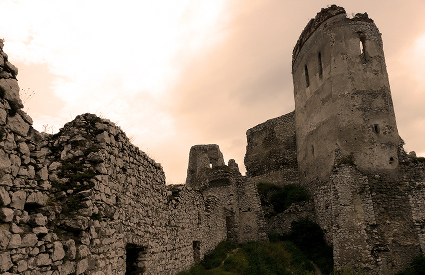 Château Cachtice hanté 